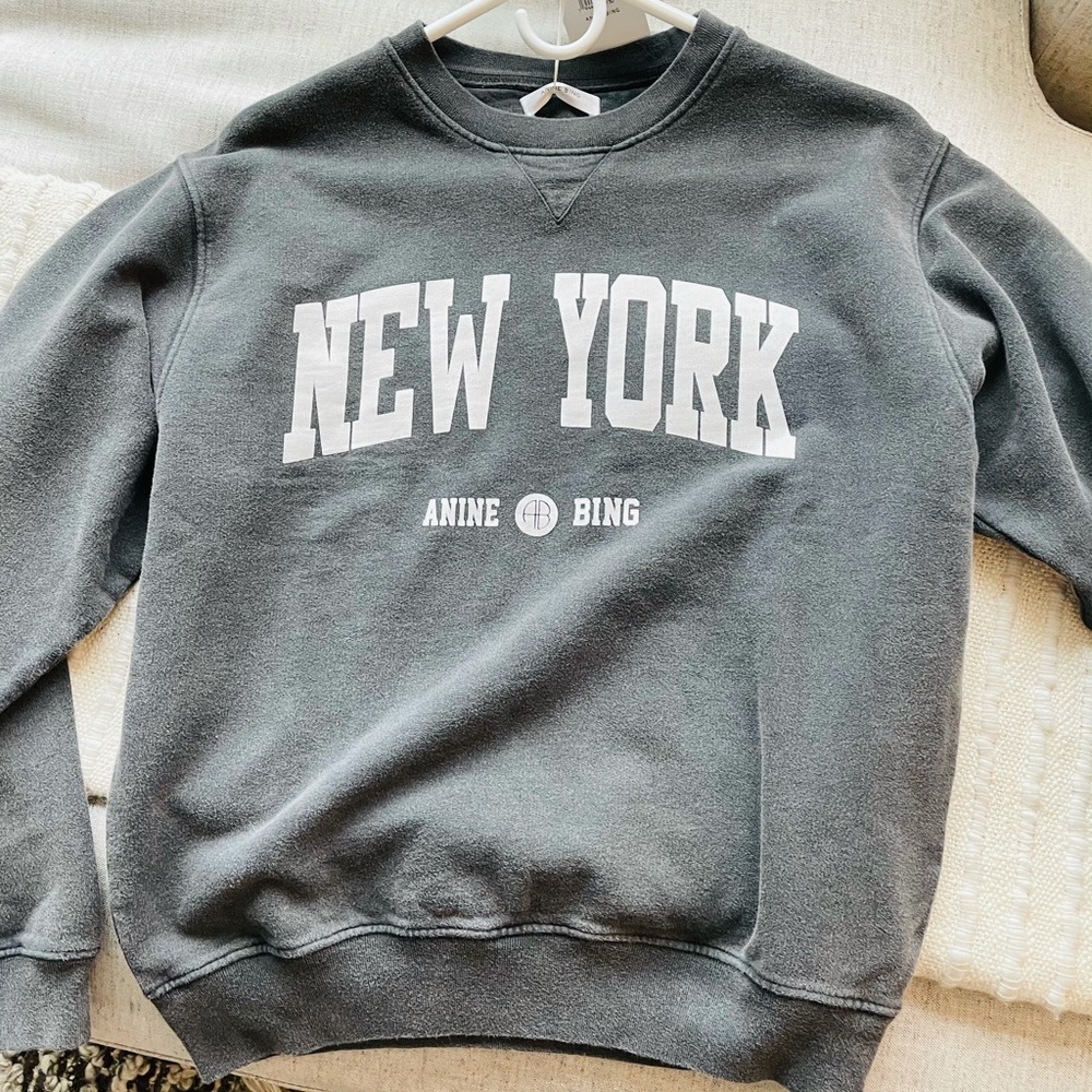 Anine Bing- Romona University sweatshirt NEW YORK